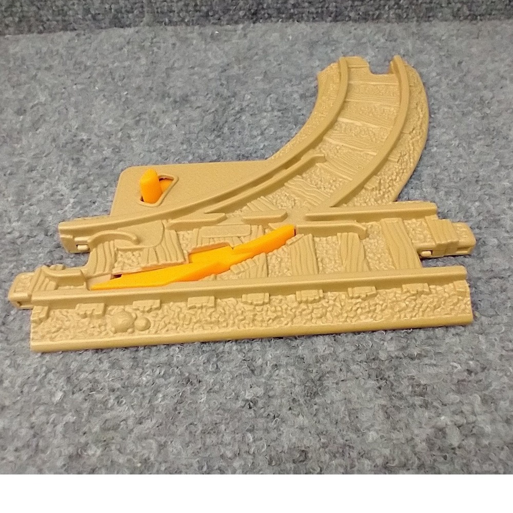 Geotrax Tan Switch Track Right Turnout 2075CK